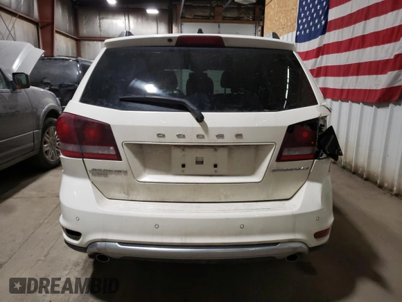 2015 Dodge Journey Crossroad with VIN 3C4PDDGGXFT748991, listed as a Copart auction lot 47484915 with 124,367 mi miles and Salvage Title. Bid and sale history available at carsss.com. Image 6.