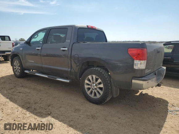 2012 Toyota Tundra 4WD Truck LTD with VIN 5TFHW5F19CX243557, listed as a Copart auction lot 46826515 with 106,924 mi miles and Salvage Title. Bid and sale history available at carsss.com. Image 2.