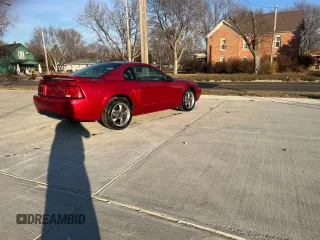 2000 Ford Mustang GT with VIN 1FAFP42X7YF315481, listed as a Copart auction lot 44944765 with 160,377 mi miles and Clean Title. Bid and sale history available at carsss.com. Image 4.