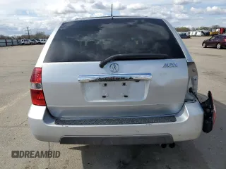 2003 Acura MDX Touring Pkg RES w/Navigation System with VIN 2HNYD18903H551054, listed as a Copart auction lot 51535035 with 244,550 mi miles and Salvage Title. Bid and sale history available at carsss.com. Image 6.