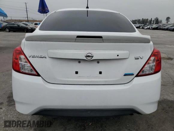 2016 Nissan Versa S Plus with VIN 3N1CN7AP8GL877046, listed as a Copart auction lot 53356795 with 80,222 mi miles and Salvage Title. Bid and sale history available at carsss.com. Image 6.