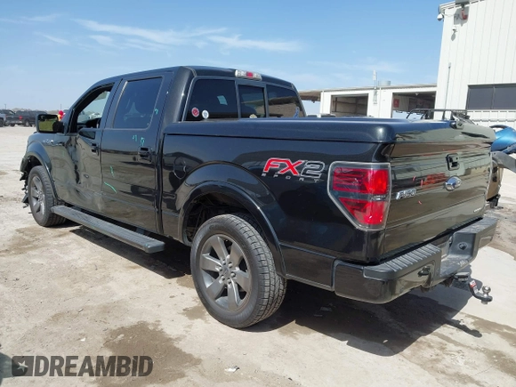 2012 Ford F-150 XL with VIN 1FTFW1CF9CKD37676, listed as a IAAI auction lot 41745242 with 126,570 mi miles. Bid and sale history available at carsss.com. Image 3.