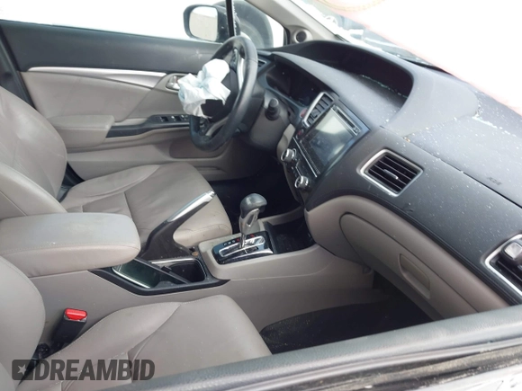 2015 Honda Civic EX-L with VIN 19XFB2F9XFE077383, listed as a IAAI auction lot 41353115 with Not Provided miles and . Bid and sale history available at DreamBid. Image 5.
