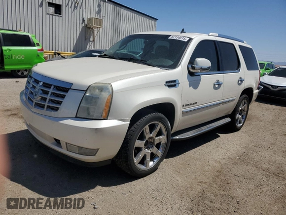 2008 Cadillac Escalade z VIN 1GYFK63808R199707, wystawiony jako Copart lot #52154015 z przebiegiem 189 864 mil mil oraz Szkoda całkowita • Salvage title. Historia ofert i sprzedaży dostępna na DreamBid. Obrazek 1.
