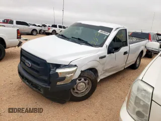 2016 Ford F-150 XL z VIN 1FTMF1C89GKF66096, wystawiony jako Copart lot #56539535 z przebiegiem 179 799 mil mil oraz Szkoda całkowita • Salvage title. Historia ofert i sprzedaży dostępna na DreamBid. Obrazek 1.
