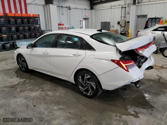 2024 Hyundai Elantra Limited with VIN KMHLP4DGXRU816254, listed as a Copart auction lot 53451475 with 19,062 mi miles and Clean Title. Bid and sale history available at carsss.com. Image 2.