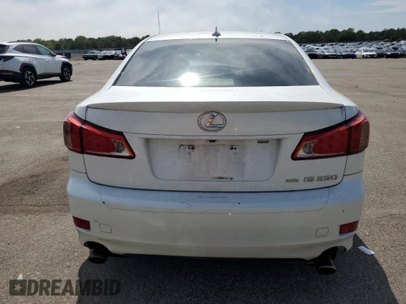 2011 Lexus IS 250 с VIN JTHCF5C24B5046196, выставлен на аукционе Copart как лот 61493925 с пробегом 209 563 миль миль и Списание • Salvage title. История ставок и продаж доступна на DreamBid. Изображение 6.