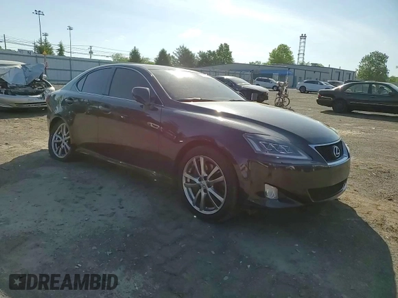 2008 Lexus IS 350 with VIN JTHBE262X85017724, listed as a Copart auction lot 57172125 with 144,018 mi miles and Salvage title. Bid and sale history available at DreamBid. Image 13.