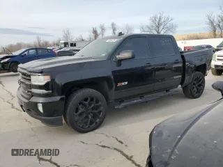2016 Chevrolet Silverado 1500 LTZ with VIN 3GCUKSEC2GG287664, listed as a Copart auction lot 46946725 with 115,873 mi miles and Salvage Title. Bid and sale history available at carsss.com. Image 1.