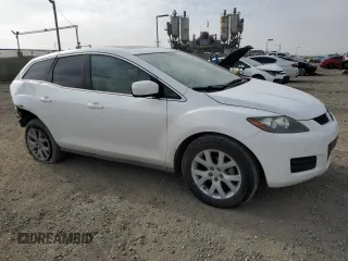 2007 Mazda CX-7 Touring with VIN JM3ER29LX70135606, listed as a Copart auction lot 52974395 with 207,938 mi miles and Salvage Title. Bid and sale history available at carsss.com. Image 4.