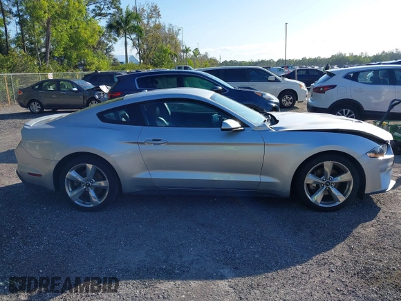 2019 Ford Mustang EcoBoost with VIN 1FA6P8TH9K5173906, listed as a IAAI auction lot 41343490 with 57,269 mi miles and . Bid and sale history available at carsss.com. Image 13.