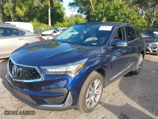 2020 Acura RDX w/Technology Pkg with VIN 5J8TC1H54LL002493, listed as a IAAI auction lot 40520274 with 42,183 mi miles. Bid and sale history available at carsss.com. Image 17.