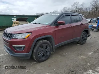 2021 Jeep Compass Latitude with VIN 3C4NJDBB8MT547390, listed as a Copart auction lot 50495215 with 103,874 mi miles and Salvage title. Bid and sale history available at DreamBid. Image 1.