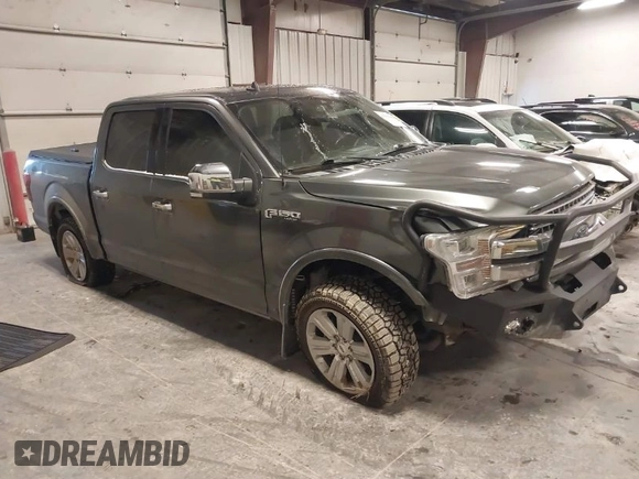 2020 Ford F-150 XL with VIN 1FTEW1E46LFC05572, listed as a IAAI auction lot 41611304 with 150,106 mi miles and . Bid and sale history available at DreamBid. Image 1.