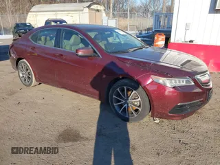 2016 Acura TLX V6 with VIN 19UUB2F32GA011435, listed as a IAAI auction lot 41310533 with 129,819 mi miles. Bid and sale history available at carsss.com. Image 1.
