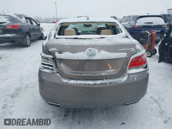 2012 Buick LaCrosse Leather with VIN 1G4GL5E36CF159284, listed as a IAAI auction lot 41309680 with 79,748 mi miles. Bid and sale history available at carsss.com. Image 16.