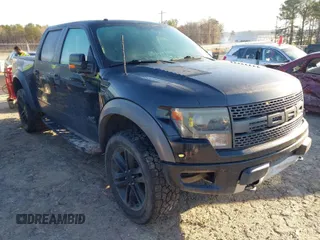 2014 Ford F-150 SVT Raptor with VIN 1FTFW1R60EFC90847, listed as a IAAI auction lot 41823834 with 169,549 mi miles and . Bid and sale history available at carsss.com. Image 1.
