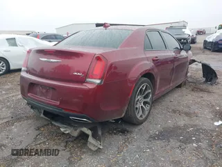 2018 Chrysler 300 with VIN 2C3CCABG0JH296028, listed as a IAAI auction lot 41599667 with 96,518 mi miles. Bid and sale history available at carsss.com. Image 4.