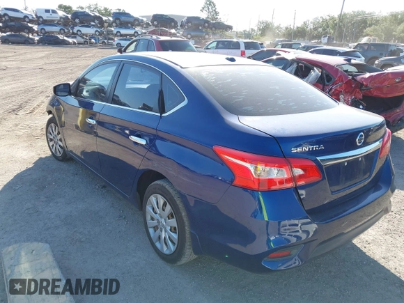 2016 Nissan Sentra SV with VIN 3N1AB7AP0GY245600, listed as a IAAI auction lot 42058185 with 154,160 mi miles and . Bid and sale history available at DreamBid. Image 3.