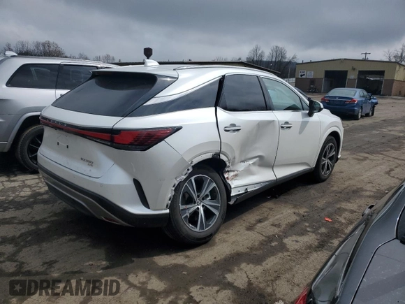 2023 Lexus RX with VIN 2T2BAMCA2PC030260, listed as a Copart auction lot 49441474 with 11,133 mi miles and Salvage Title. Bid and sale history available at carsss.com. Image 3.