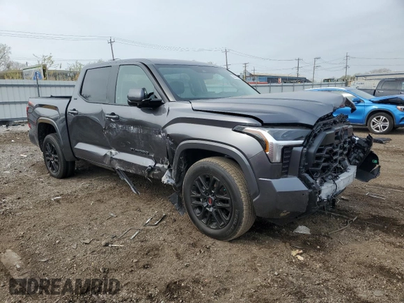 2024 Toyota Tundra SR5 with VIN 5TFLA5DB8RX225497, listed as a Copart auction lot 54444545 with 6,092 mi miles and Salvage title. Bid and sale history available at DreamBid. Image 4.