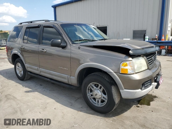 2002 Ford Explorer XLT with VIN 1FMZU63K32UD65713, listed as a Copart auction lot 54767205 with 255,013 mi miles and Salvage Title. Bid and sale history available at DreamBid. Image 4.