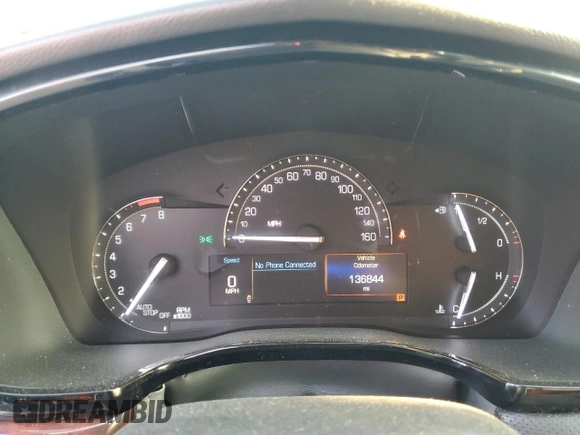 2017 Cadillac XT5 Luxury AWD z VIN 1GYKNDRS2HZ122057, wystawiony jako Copart lot #41686825 z przebiegiem 136 844 mil mil oraz Szkody całkowita. Historia ofert i sprzedaży dostępna na DreamBid. Obrazek 9.