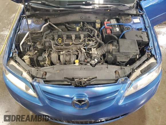 2007 Mazda 6 i Sport VE with VIN 1YVHP84C875M63433, listed as a Copart auction lot 52194875 with 151,030 mi miles and Salvage Title. Bid and sale history available at DreamBid. Image 11.