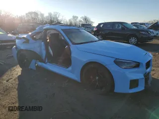 2024 BMW M2 with VIN 3MF13DM08R8D95395, listed as a Copart auction lot 85391664 with 0 mi miles and Salvage Title. Bid and sale history available at carsss.com. Image 4.