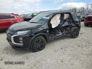 2024 Mitsubishi Outlander Sport S with VIN JA4ARUAU9RU000663, listed as a Copart auction lot 52152095 with 22,184 mi miles and Clean Title. Bid and sale history available at carsss.com. Image 1.