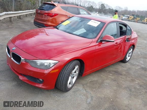 2014 BMW 3 Series 320i with VIN WBA3B1G52ENS78033, listed as a IAAI auction lot 41780475 with 138,987 mi miles. Bid and sale history available at carsss.com. Image 17.