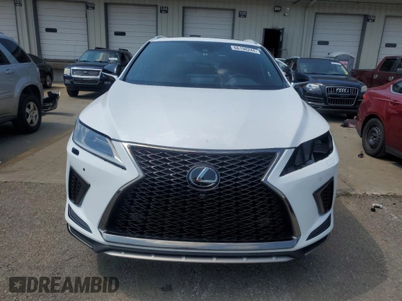 2021 Lexus RX 350 F Sport with VIN 2T2SZMDA5MC272494, listed as a Copart auction lot 66198244 with 48,703 mi miles and Salvage title. Bid and sale history available at DreamBid. Image 5.