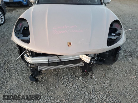 2025 Porsche Macan with VIN WP1AA2A53SLB01654, listed as a Copart auction lot 85136994 with 1,185 mi miles and Salvage title. Bid and sale history available at DreamBid. Image 12.