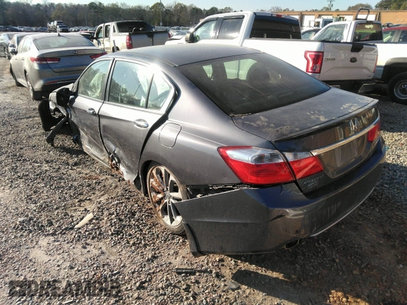 2013 Honda Accord Sport with VIN 1HGCR2F50DA094514, listed as a IAAI auction lot 35109256 with 78,728 mi miles and . Bid and sale history available at DreamBid. Image 3.