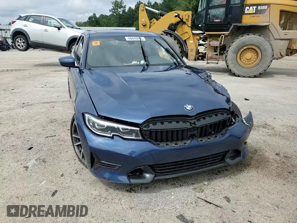 2021 BMW 3 Series 330i with VIN 3MW5R1J06M8B74986, listed as a Copart auction lot 60648895 with Not provided miles and Salvage title. Bid and sale history available at DreamBid. Image 14.