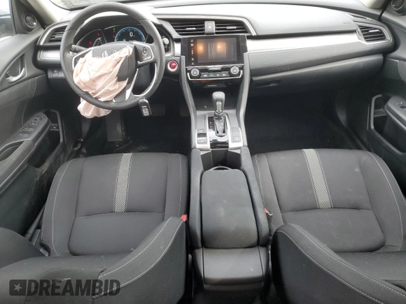 2018 Honda Civic EX with VIN 2HGFC2F75JH532134, listed as a Copart auction lot 51215215 with 35,189 mi miles and Salvage Title. Bid and sale history available at DreamBid. Image 8.