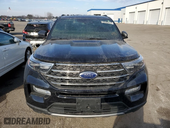 2023 Ford Explorer XLT with VIN 1FMSK8DH7PGA55236, listed as a Copart auction lot 83566244 with 18,859 mi miles and Non Repairable. Bid and sale history available at carsss.com. Image 5.