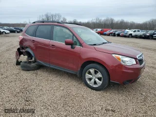 2016 Subaru Forester 2.5i Limited with VIN JF2SJAHC0GH490057, listed as a Copart auction lot 50589765 with 163,338 mi miles and Salvage Title. Bid and sale history available at carsss.com. Image 4.