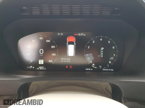 2016 Volvo XC90 T6 Momentum with VIN YV4A22PK3G1061684, listed as a Copart auction lot 56065185 with 186,471 mi miles and Salvage title. Bid and sale history available at DreamBid. Image 9.