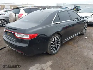 2017 Lincoln Continental Black Label with VIN 1LN6L9BC7H5620318, listed as a IAAI auction lot 41506515 with 97,563 mi miles. Bid and sale history available at carsss.com. Image 4.