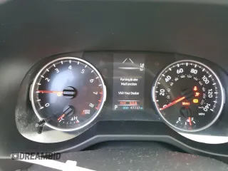 2021 Toyota RAV4 LE with VIN 2T3F1RFV7MC223475, listed as a Copart auction lot 47951695 with 47,737 mi miles and Salvage Title. Bid and sale history available at carsss.com. Image 9.
