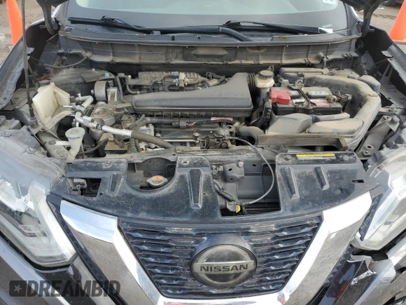 2018 Nissan Rogue S with VIN 5N1AT2MT9JC806474, listed as a Copart auction lot 52872555 with 147,093 mi miles and Salvage Title. Bid and sale history available at carsss.com. Image 11.