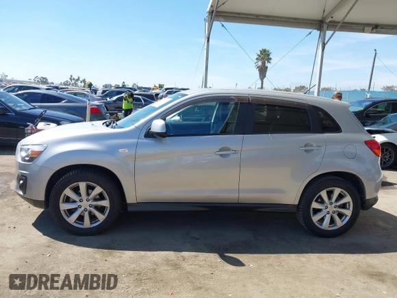 2014 Mitsubishi Outlander Sport ES with VIN 4A4AP3AUXEE003879, listed as a IAAI auction lot 41862379 with 65,297 mi miles. Bid and sale history available at carsss.com. Image 14.
