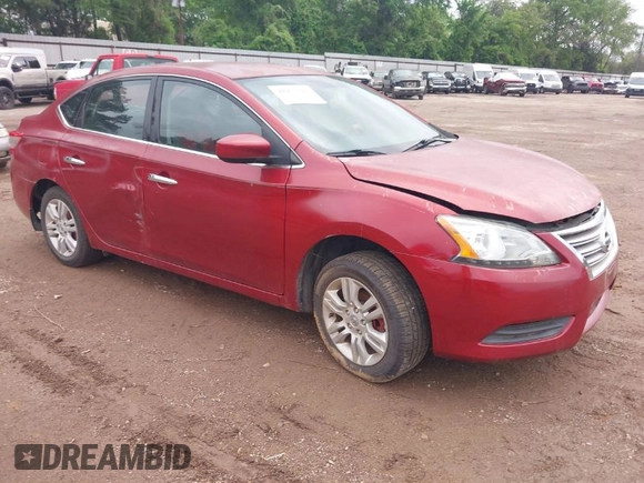 2014 Nissan Sentra SR z VIN 3N1AB7AP1EY288677, wystawiony jako IAAI lot #41973111 z przebiegiem Nie podano mil oraz . Historia ofert i sprzedaży dostępna na DreamBid. Obrazek 1.