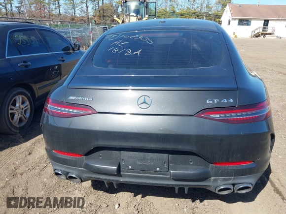 2022 Mercedes-Benz AMG GT with VIN W1K7X5KB7NA048253, listed as a IAAI auction lot 41760621 with 999,999 mi miles. Bid and sale history available at carsss.com. Image 15.