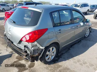2007 Nissan Versa 1.8 S with VIN 3N1BC13E37L379587, listed as a IAAI auction lot 41954699 with 58,339 mi miles. Bid and sale history available at carsss.com. Image 4.
