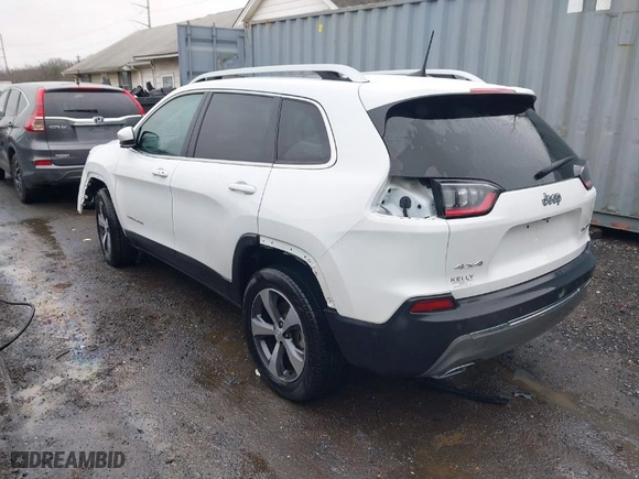 2021 Jeep Cherokee Limited with VIN 1C4PJMDX0MD240545, listed as a IAAI auction lot 41433288 with 41,975 mi miles. Bid and sale history available at carsss.com. Image 3.