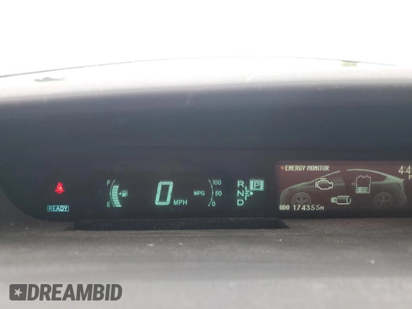 2014 Toyota Prius Four with VIN JTDKN3DU4E1758580, listed as a Copart auction lot 54571325 with 174,355 mi miles and Clean Title. Bid and sale history available at carsss.com. Image 9.