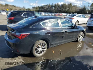 2021 Acura ILX w/Premium Package with VIN 19UDE2F77MA001540, listed as a Copart auction lot 47776105 with 39,992 mi miles and Salvage Title. Bid and sale history available at carsss.com. Image 3.