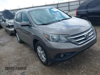 2013 Honda CR-V EX-L with VIN 5J6RM4H75DL003625, listed as a IAAI auction lot 42366120 with 68,684 mi miles and . Bid and sale history available at DreamBid. Image 1.